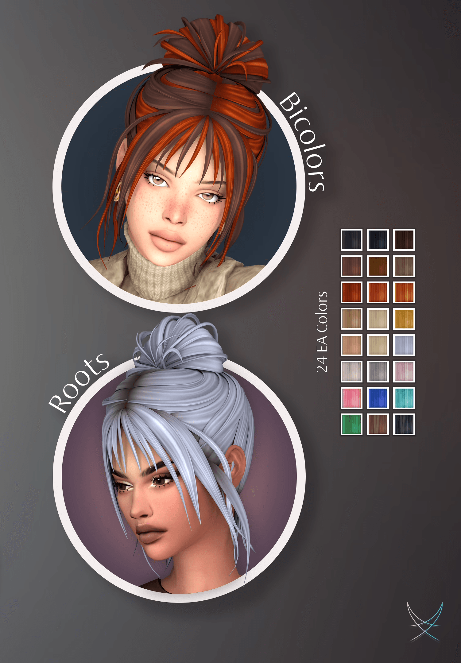 Галерея мода Прическа Elena Hairstyle #1